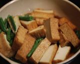 インゲンと厚揚げのコチュジャン炒め煮作り方3写真