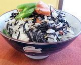 焼き豚ひじきごはん作り方6写真