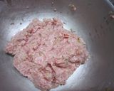 刻み卵で簡単！スコッチエッグ風ハンバーグ作り方4写真