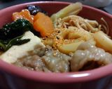 土鍋で簡単すき焼き風うどん作り方8写真