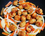 鶏団子の甘酢あんかけ作り方6写真