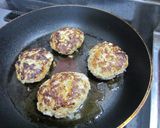 刻み卵で簡単！スコッチエッグ風ハンバーグ作り方8写真