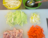 ベチャつき焦げ付き知らず☆基本の焼うどん作り方1写真