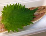 大葉はさんで梅イワシ♪作り方1写真