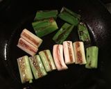 牛肉巻き2種☆塩ネギと甘辛いんげん作り方2写真
