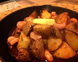 じゃがバタ焼き塩辛作り方3写真