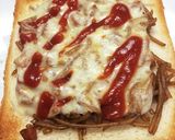 焼そばトースト作り方4写真