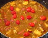 ■ソーセージ＆さつま芋のチーズカレーご飯作り方5写真