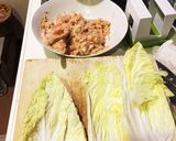 白菜ステーキのきのこクリーム煮作り方1写真