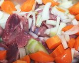スパイシーな砂肝のトマト煮込み☆*+作り方4写真