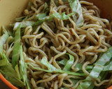 もっちりふんわり蒸し焼きそば作り方3写真