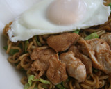 もっちりふんわり蒸し焼きそば作り方8写真