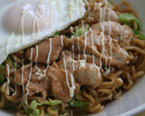 もっちりふんわり蒸し焼きそば作り方9写真