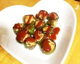 子供にも♪ヘルシーなピーマン肉詰め♪作り方5写真
