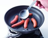 簡単！おいしい！燻製屋ウインナーの焼き方作り方1写真