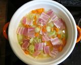 とんこつ鍋つゆ炊き込みごはん作り方6写真