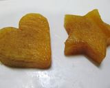 ラム酒香る♡カステラ＆柿のココットカマン作り方1写真