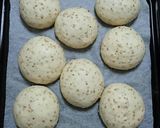 そば茶の丸パン(ホシノ天然酵母)作り方10写真