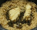 真鱈と塩昆布の炊き込みご飯作り方2写真