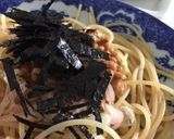 簡単 納豆パスタ作り方3写真