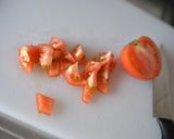 超簡単☆和風ツナトマトパスタ作り方1写真