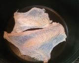 パリッと、鶏皮！作り方1写真