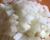 ひき肉と玉ねぎの甘〜い納豆作り方1写真