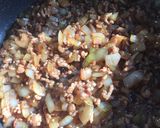 ひき肉と玉ねぎの甘〜い納豆作り方3写真
