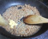 大豆のお肉でそぼろ丼作り方3写真