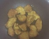 鶏胸肉の柔らかカレーパン粉焼き作り方4写真