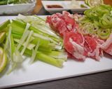 BRITA豚バラ水菜野菜だし鍋作り方11写真