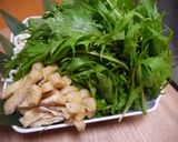 BRITA豚バラ水菜野菜だし鍋作り方10写真