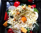 ニトスキでアボカド卵のチーズ野菜グリル作り方7写真