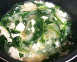 今日ランチ。ほうれん草と豆腐のポタージュ作り方3写真
