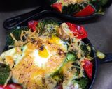 ニトスキでアボカド卵のチーズ野菜グリル作り方9写真