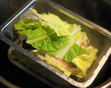 ゆずの香り❀豚肉、白菜、舞茸のまとめ蒸し作り方6写真