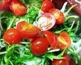 ★大根,水菜,しらす,トマトのサラダ★作り方7写真