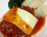 トマト缶で簡単☆煮込みハンバーグ作り方9写真