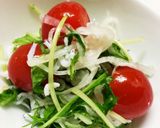★大根,水菜,しらす,トマトのサラダ★作り方9写真