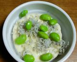 ☆しらすと枝豆のココットカマン☆作り方3写真