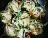 あじと野菜のピザ風作り方5写真