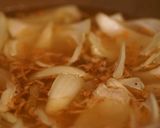 お豆腐の玉ねぎ アミ海老あんかけ作り方2写真