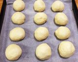 皮がたっぷり❤カリふわ簡単メロンパン作り方8写真