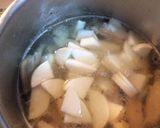 鶏肉と大根のスープ☆ショウガでポカポカ作り方3写真