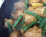 鶏肉とジャガイモのそうめんつゆ煮作り方4写真