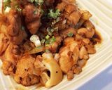 ☆濃厚味！カリフラワーと鶏もも中華風炒め作り方8写真