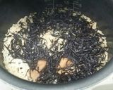 簡単梅ひじき炊き込みご飯作り方4写真