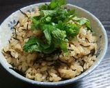 簡単梅ひじき炊き込みご飯作り方5写真