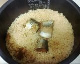 さばみそ煮 缶詰の炊き込みご飯☆作り方2写真