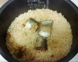 さばみそ煮 缶詰の炊き込みご飯☆作り方2写真